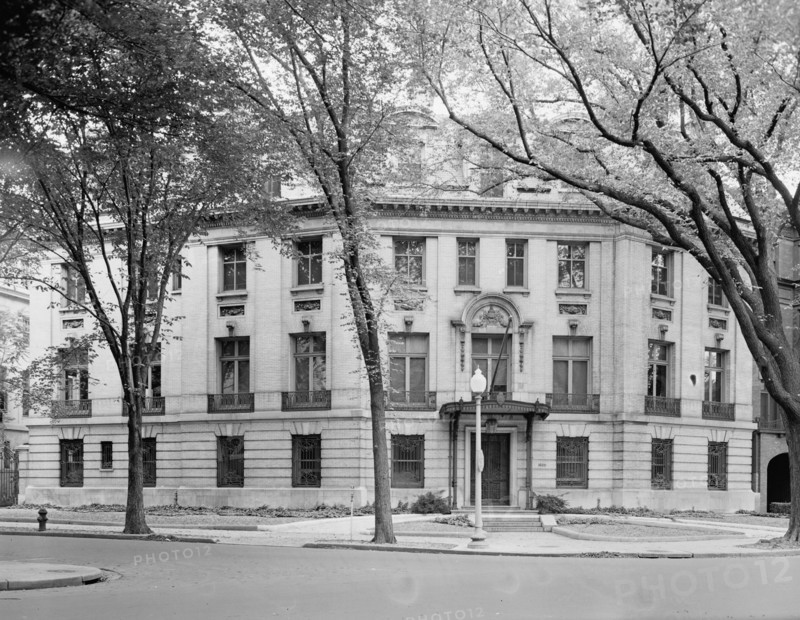 Argentina Embassy 1600 New Hampshire Avenue in Washington D.C. circa 1937.