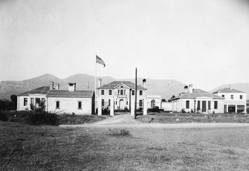Front view of U.S. Legation in Tirana Albania circa 1938 .