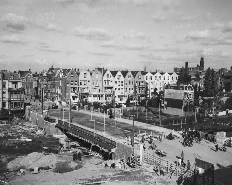 Bridge Vondelpark circa October 14, 1947.