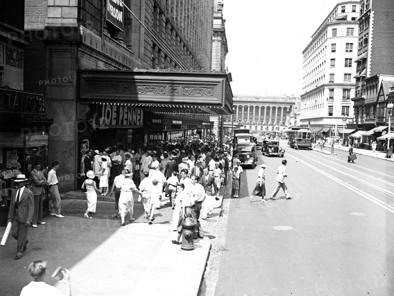 Fox Theater: Joe 'Wanna Buy a Duck' Joe Penner in person. Washington, D.C. circa June 1934.