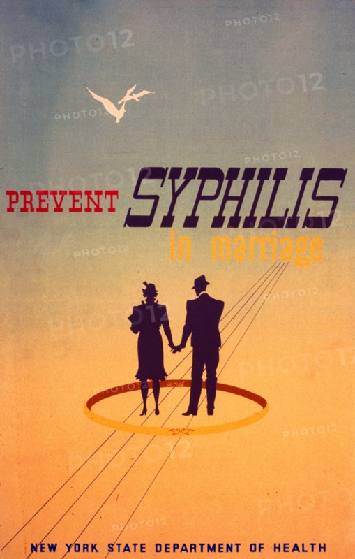 Prevent syphilis in marriage circa 1940.