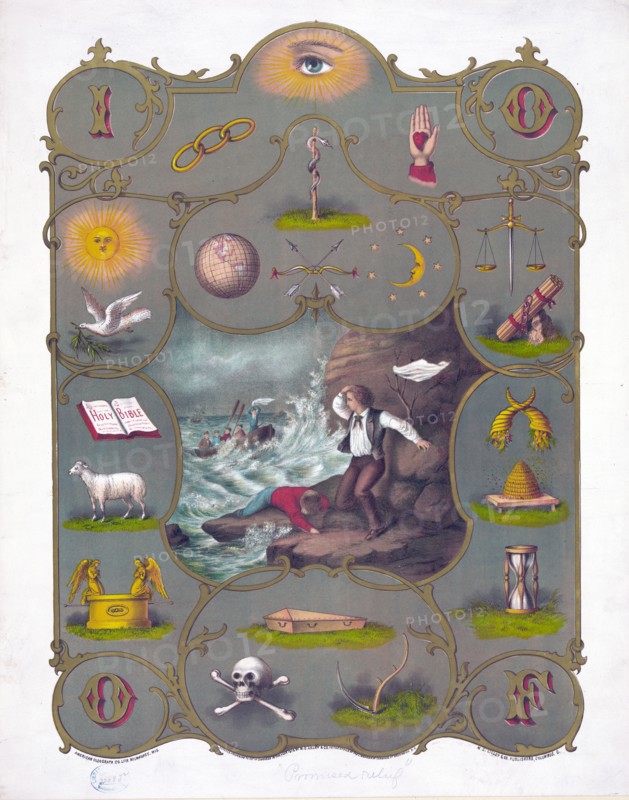 Promised relief circa 1875.