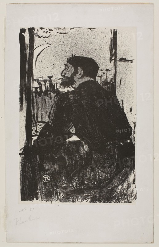 1893 Art Work -  White Night Henri de Toulouse-Lautrec.