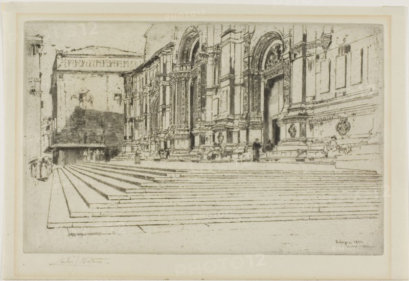 1893 Art Work -  Bologna Charles John Watson.