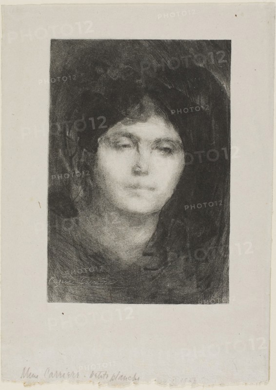 1893 Art Work -  Madame Eugene Carriere Eugene Carriere.