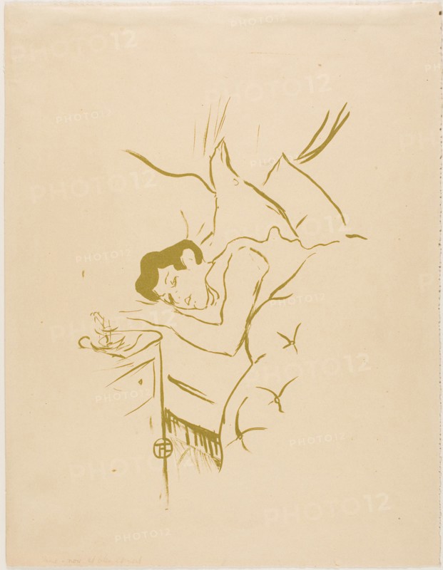 1893 Art Work -  Your Mouth Henri de Toulouse-Lautrec.