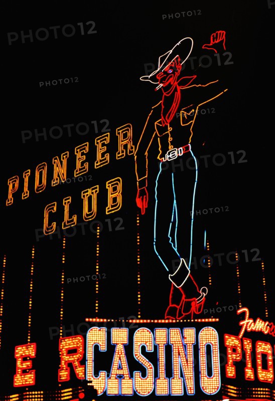 1960s Las Vegas Casinos - Pioneer Club Casino circa 1966.