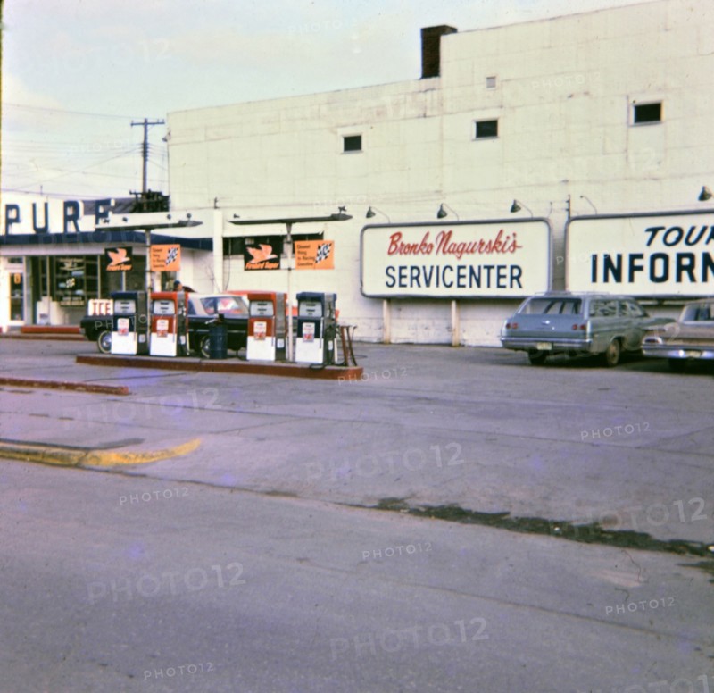Bronko Nagurski's Servicecenter in International Falls, MN circa 1966.