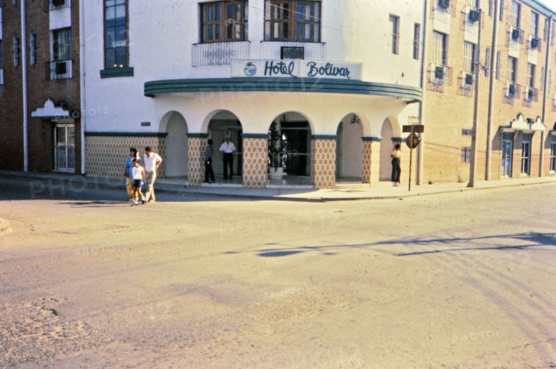 (R) Latin America / Honduras circa 1987 - Hotel in town of San Pedro Sula Honduras.