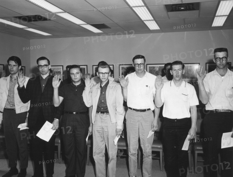 Inductees Taking the Oath