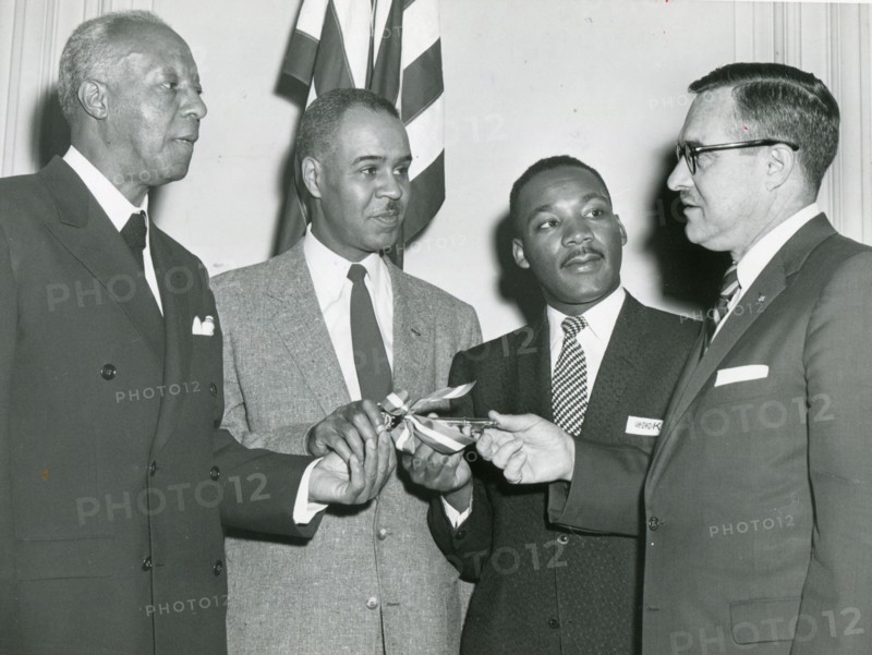 King and other leaders