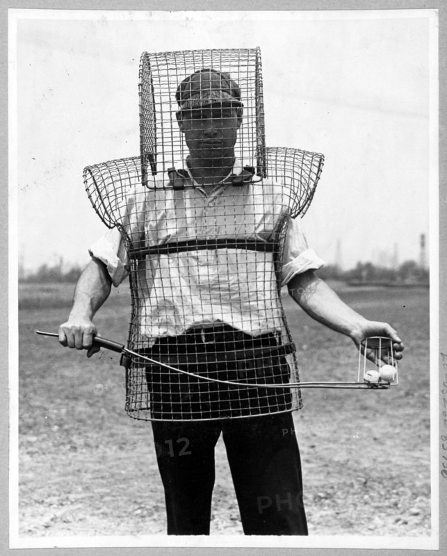 Safety device for Golf Caddies