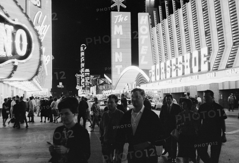Tourists in Las Vegas, Nevada