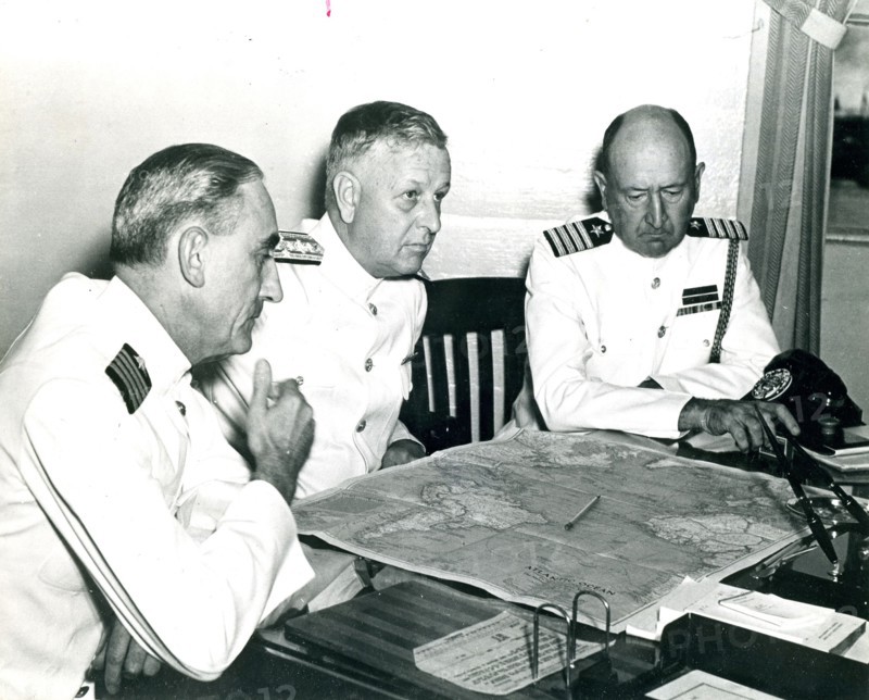 Admiral Kimmel and Staff