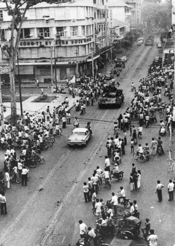 Communist Forces Enter Saigon, 1975