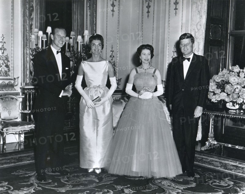 Kennedys with Queen & Prince Philip