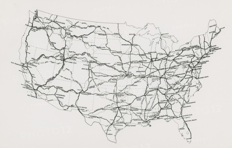 Pioneer Trails Compared to Interstate Highway System