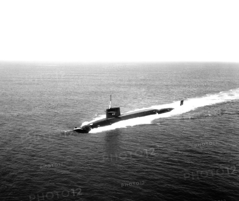 Lafayette class nuclear-powered strategic missile submarine USS VON STEUBEN