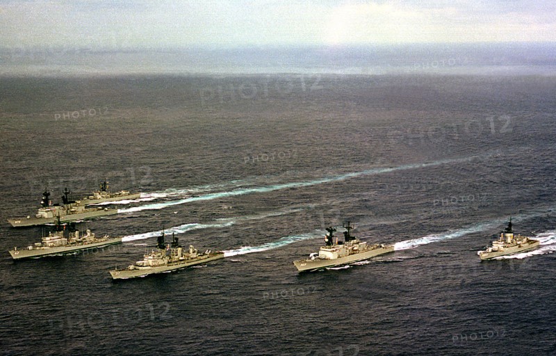 Six ships in the USS INDEPENDENCE