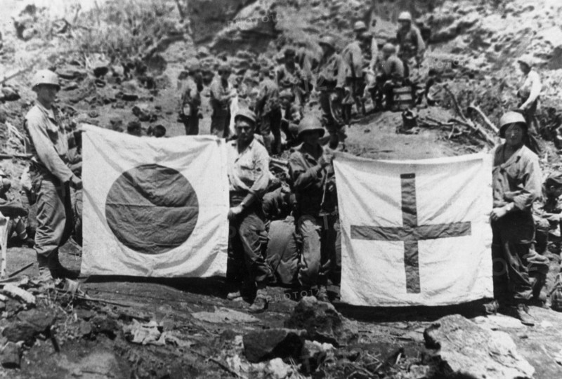 Members of Company F, 147th Infantry, 1945