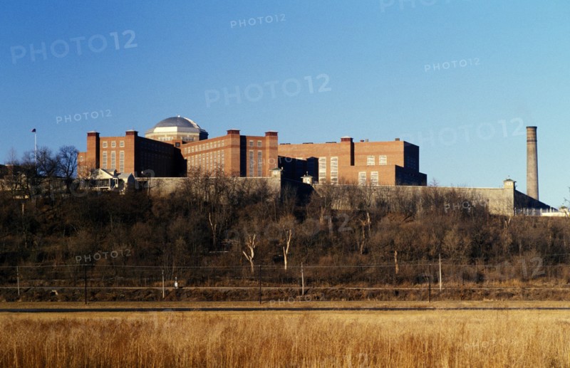 1977 - A view of the US Disciplinary Barracks at Fort Leavenworth Kansas.