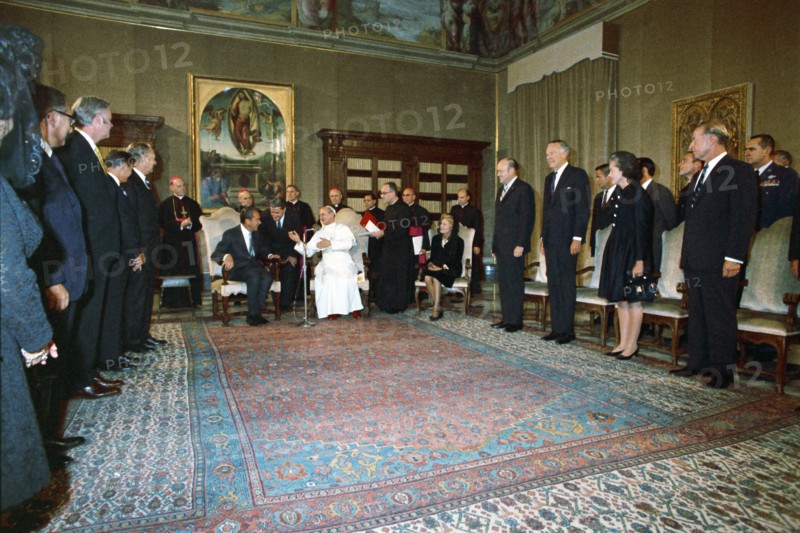 Nixon and Pope Paul VI September 28