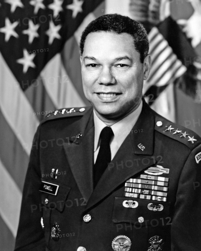 Portrait of U.S. Army General Colin Powell
