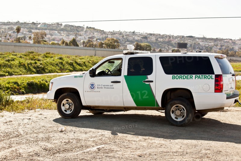 Border Patrol Officers watching the Border.