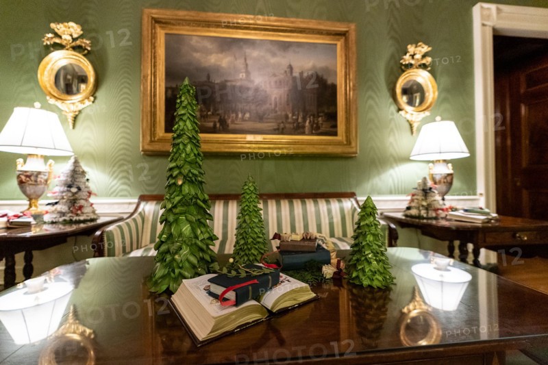 The Green Room of the White House