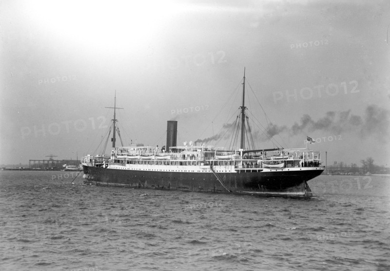 British Ship H.M.S. Appam captured by the Germans
