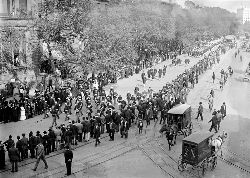Funeral procession of Rear Admiral Winfield Scott Schley