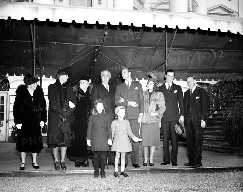 President Roosevelt and his family