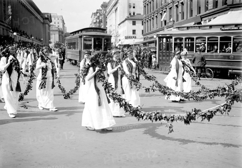 Woman suffrage parade