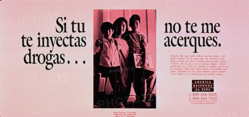 Si tu te injectas drogas. . no te me acerques