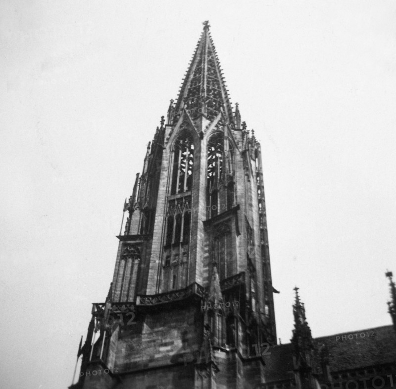 Church in Frieburg Germany late 1930s.