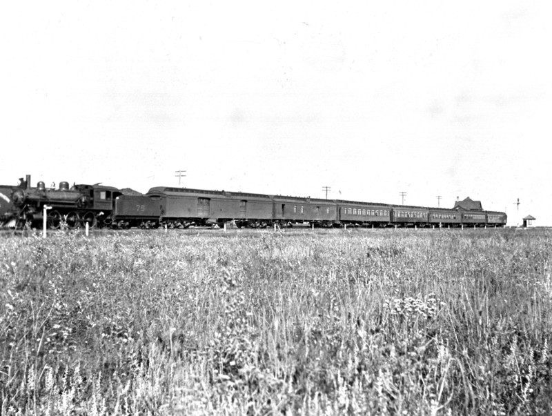 Canadian Northern Railway train at Warman Junction