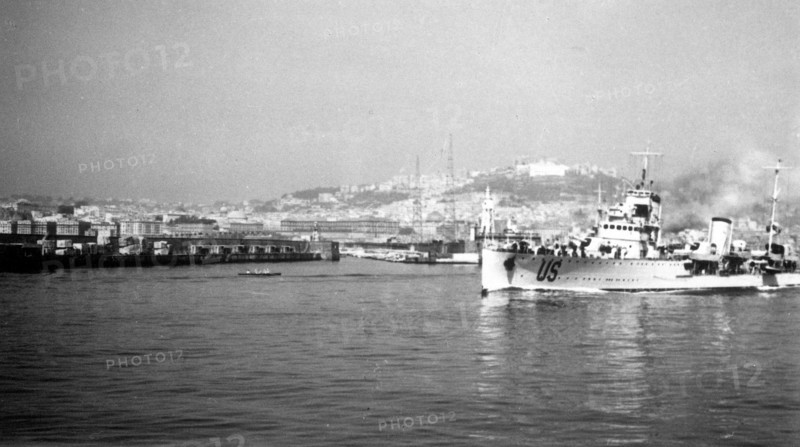 Port of Naples in Naples Italy