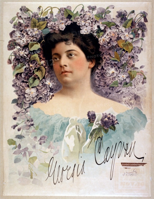 Georgia Cayvan ca 1901.