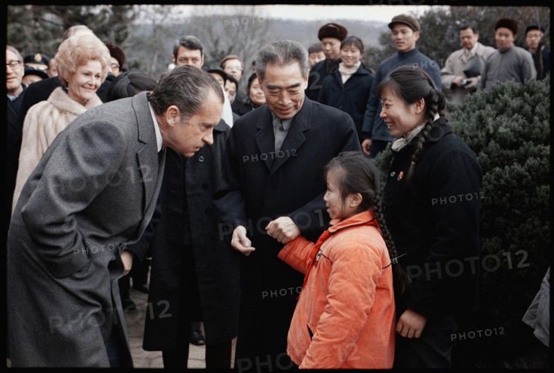 President Richard Nixon and Premier Chou En-Lai