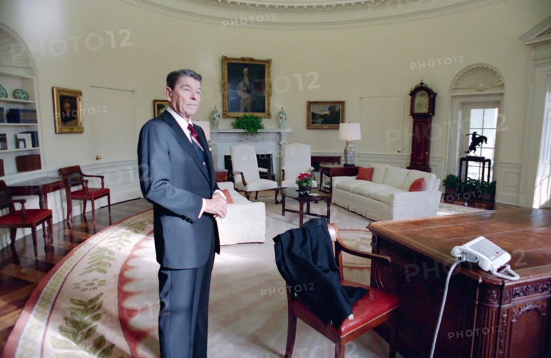 President Reagan's last day in office.