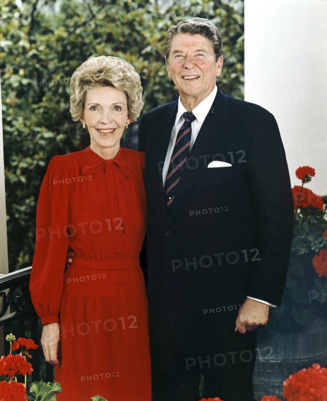 Reagan portrait 1985.