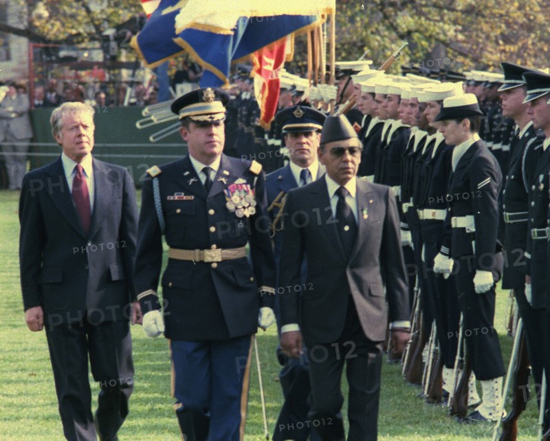 Jimmy Carter and King Hassan II