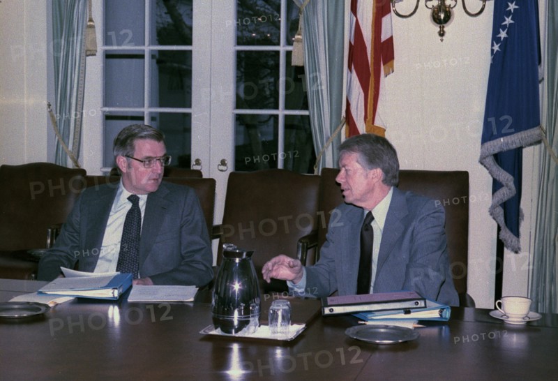 Walter Mondale and Jimmy Carter