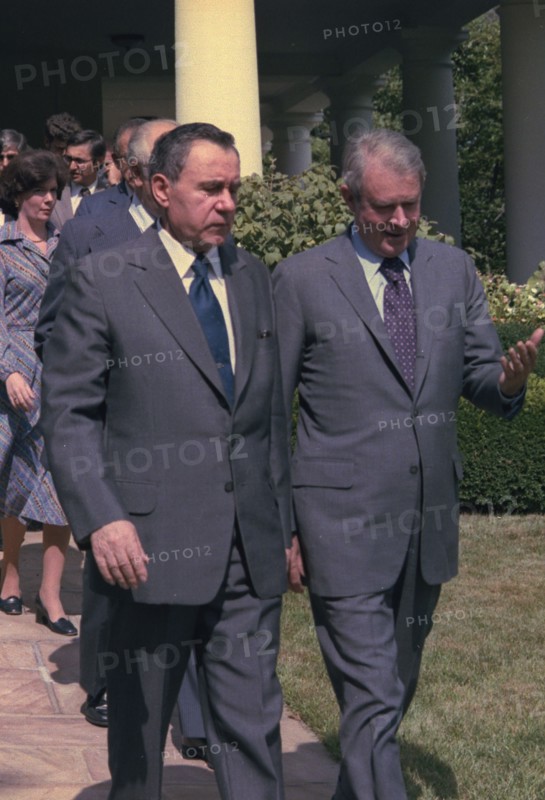 U.S.S.R. Minister of Foreign Affairs Andrei Gromyko and Cyrus Vance
