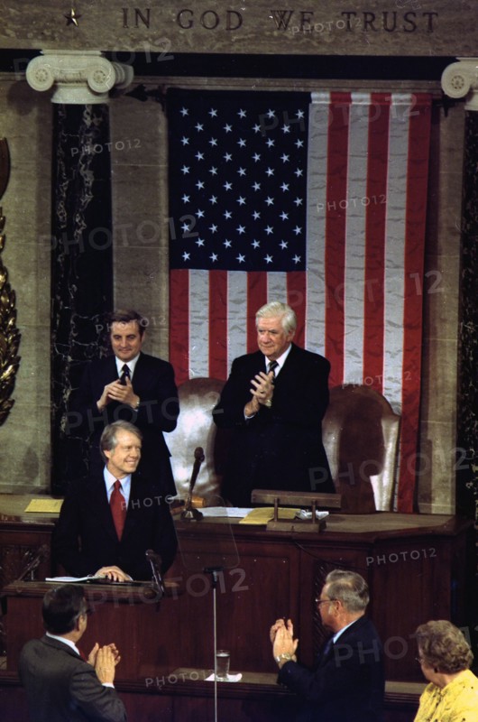 Jimmy Carter addressing a Joint Session of Congress