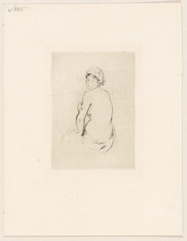 Nude Seen from Behind - 1889