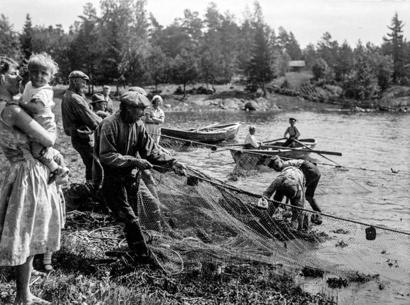 Fishermen and their nets