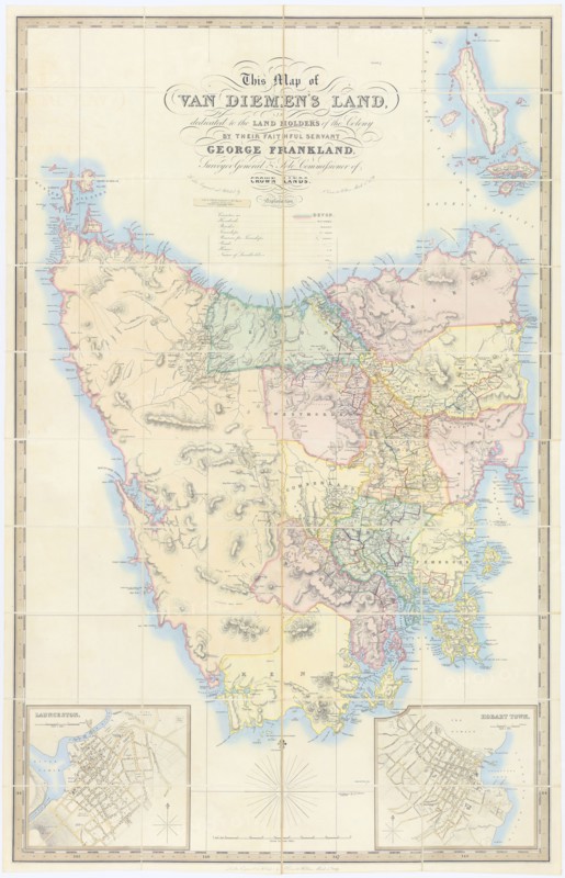 Map of Van Diemen's Land