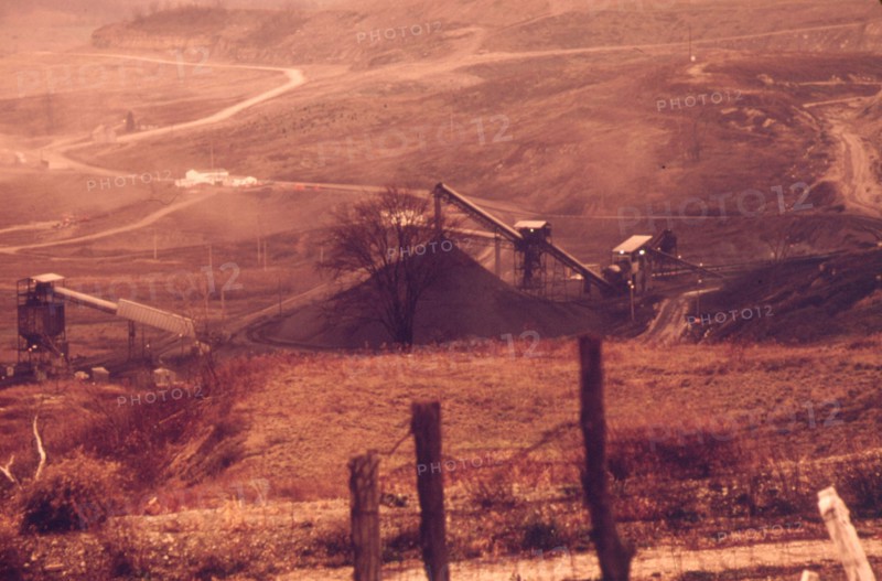 This Coal Tipple Is Located Where A Farmhouse Once Stood. Off Route 100. 10/1973
