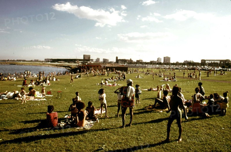 Chicago Families Enjoying The Summer Weather